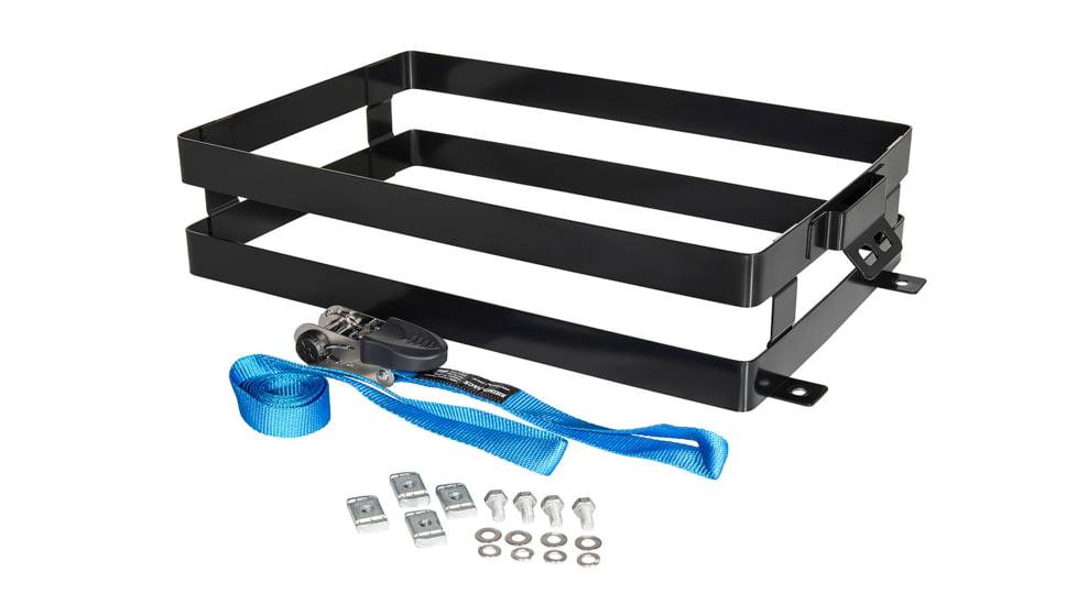 Rhino Rack Double Horizontal Jerry Can Holder, Steel, 43152