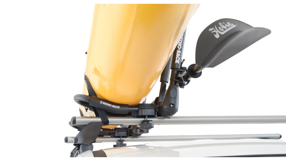 Rhino Rack Folding J Style Kayak Carrier, Steel, S512