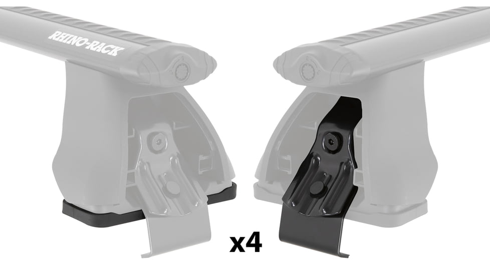 Rhino Rack Pad &amp; Clamp Kit For 2500 Multi Fit, 4 Pads and 4 Clamps, Ford F250, F350, DK189