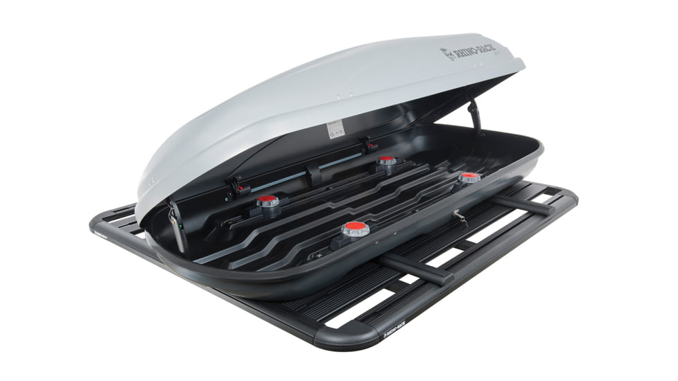 Rhino Rack Pioneer HD Attach/ Bar, 1360mm, Black, 2Pcs, 43120B