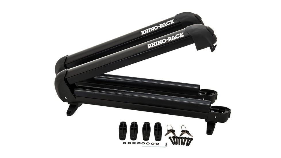 Rhino Rack Ski Arm Universal Fit, 4 Pair, Black, 574