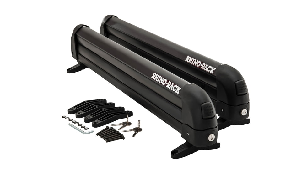 Rhino Rack Ski Arm Universal Fit, 4 Pair, Black, 574