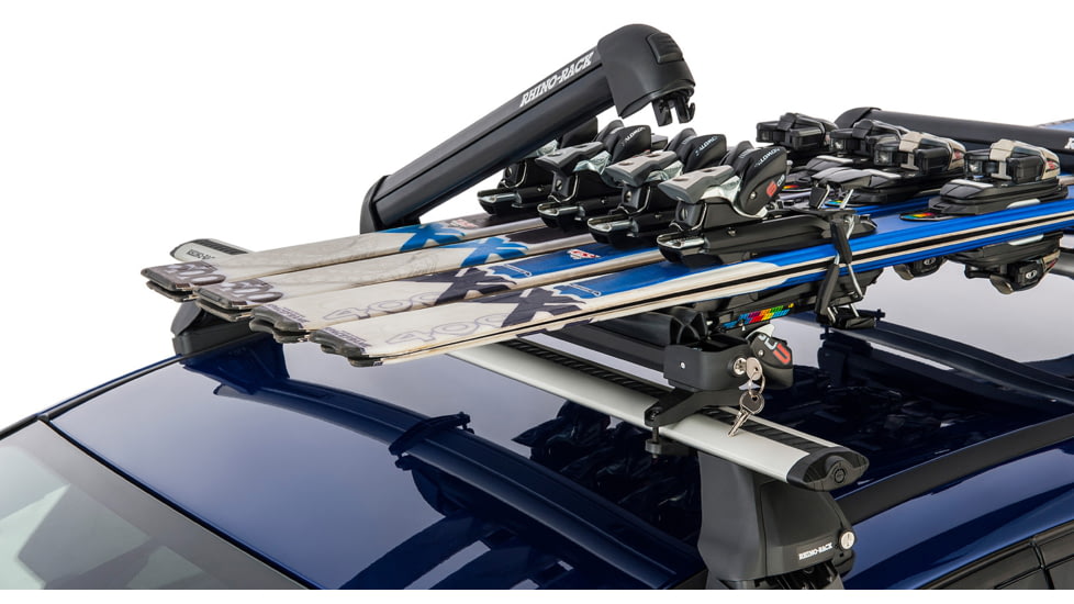 Rhino Rack Ski Arm Universal Fit, 4 Pair, Black, 574