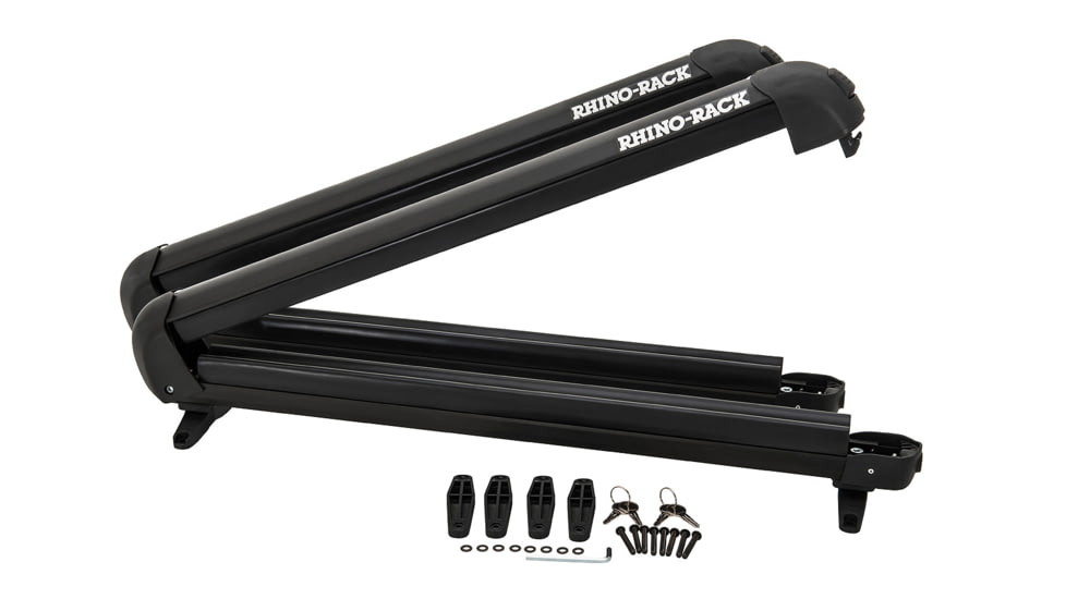 Rhino Rack Ski Arm Universal Fit, 6 Pair, Black, 576