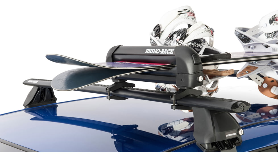 Rhino Rack Snowboard Carrier Universal Fit, Black, 573