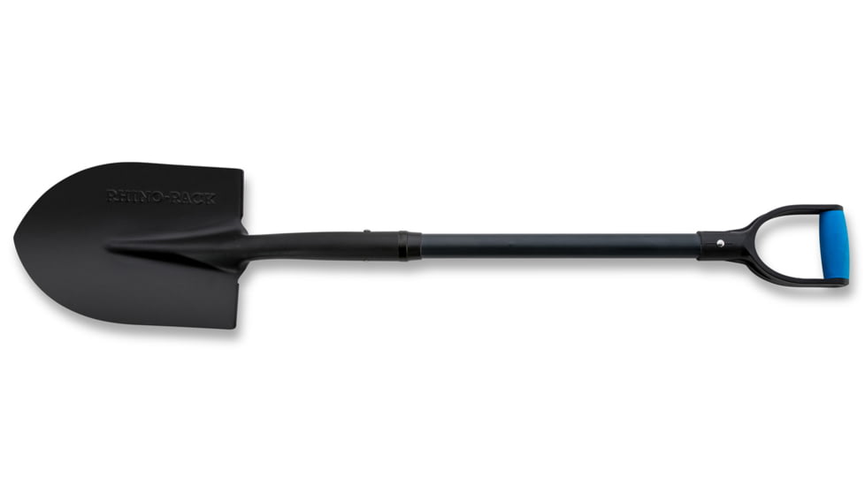 Rhino Rack Spade, Black 1065mm Handle, Blue Grip, 43124