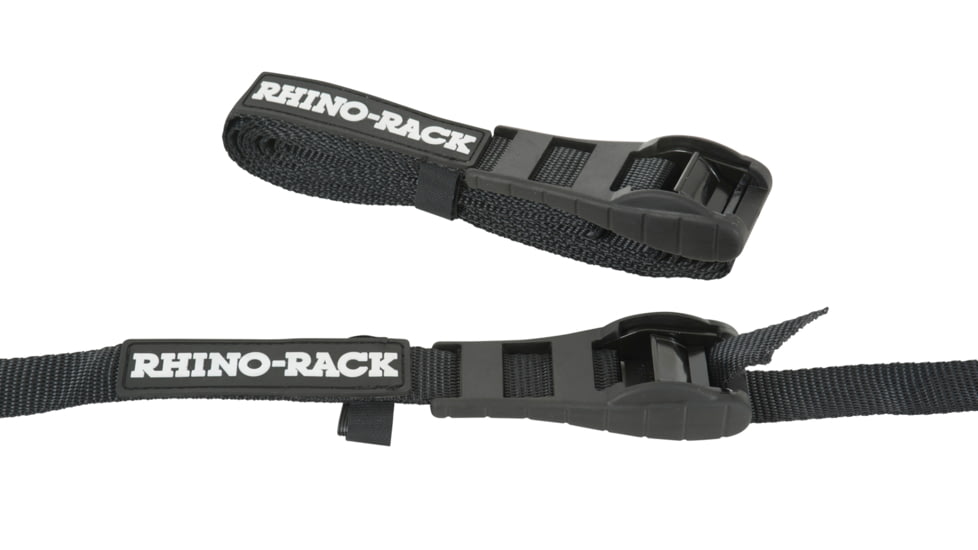 Rhino Rack Tiedown w/Buckle Protector, Black, 3.5m, RTD35P