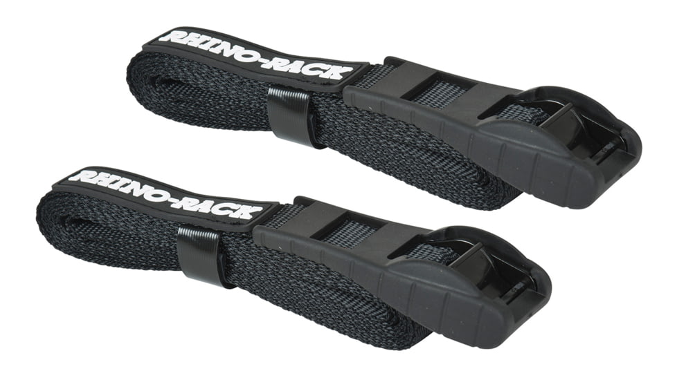 Rhino Rack Tiedown w/Buckle Protector, Black, 3.5m, RTD35P