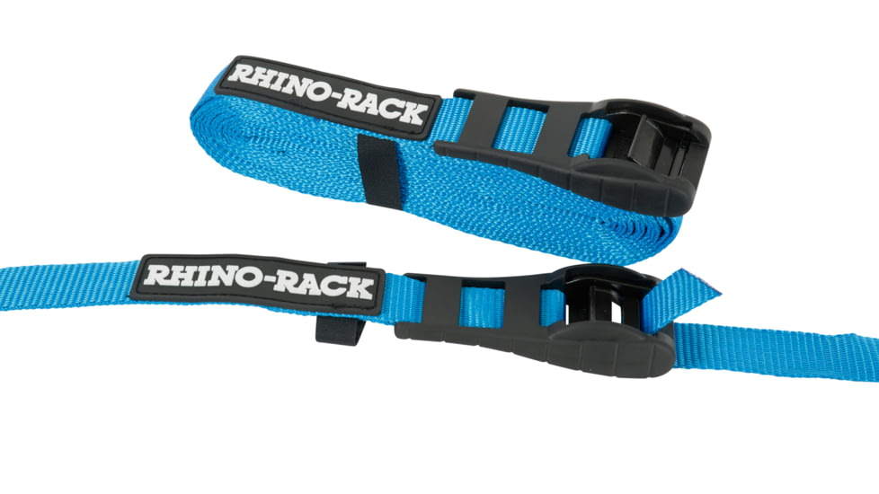 Rhino Rack Tiedown w/Buckle Protector, Blue, 5.5m, RTD55P