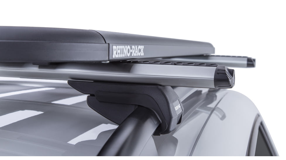 Rhino Rack Universal Pioneer Plat Tray, 1228x952, Black, F/P, 42114BF