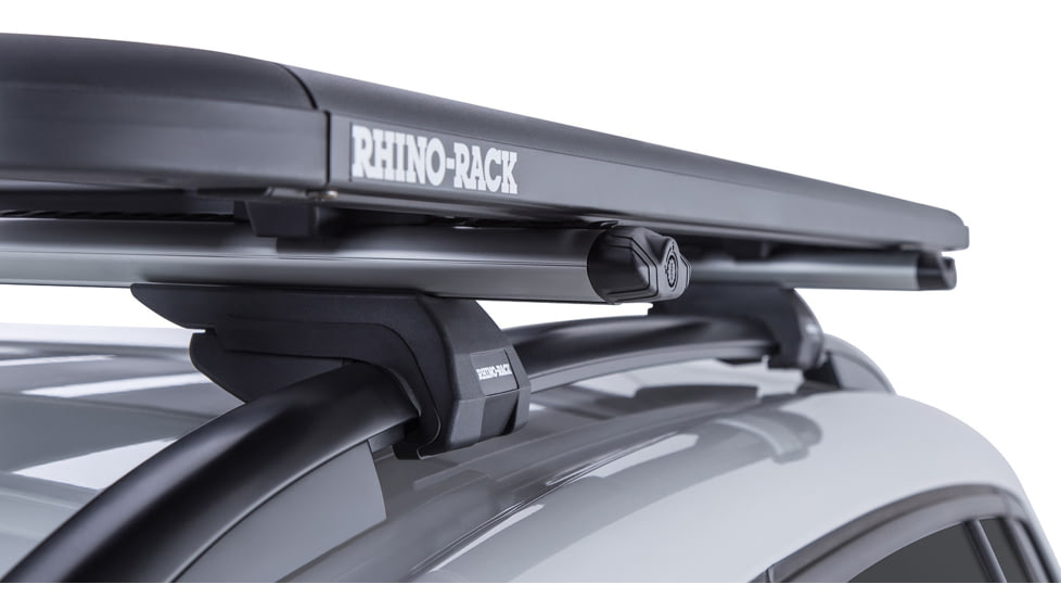 Rhino Rack Universal Pioneer Plat Tray, 1478x1184, Black, F/P, 42115BF