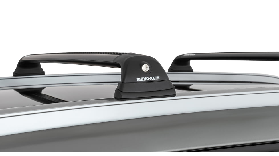 Rhino Rack Vortex RVP Black 2 Bar Roof Rack, Hyundai Santa Fe Gen4 2 Bar, RVP85