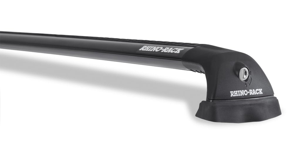 Rhino Rack Vortex RVP Black 2 Bar Roof Rack, Renault Kangoo 2 Bar, RVP11