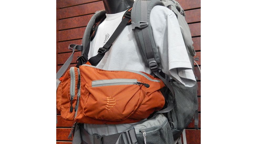 Ribz Front Pack , Alpenglow Orange, L, 34-38 w, 11 liter, RIBZORN-L