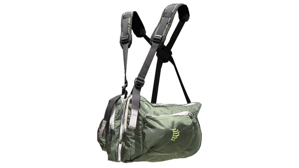 Ribz Front Pack , Alpine Green, L, 34-38 w, 11 liter, RIBZGRN-L