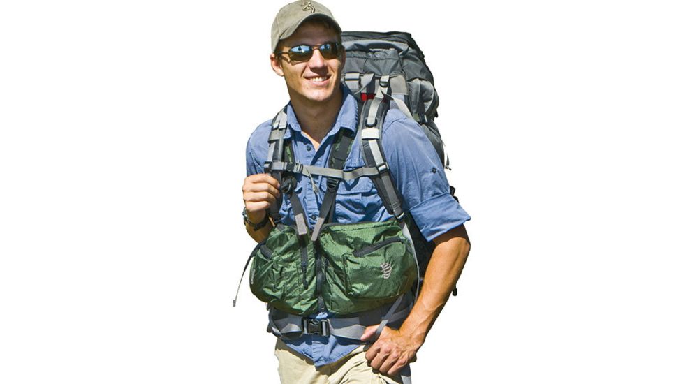 Ribz Front Pack , Alpine Green, L, 34-38 w, 11 liter, RIBZGRN-L