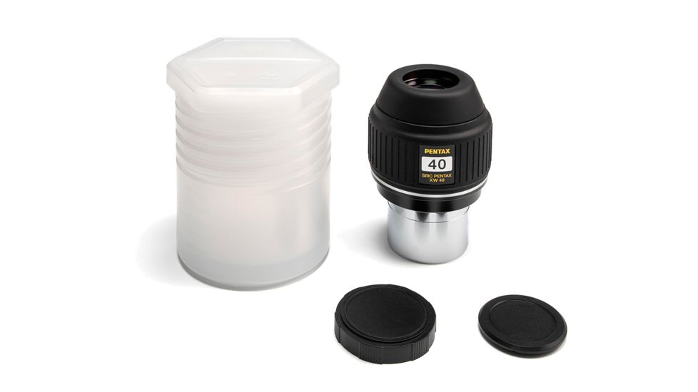 Ricoh Pentax XW40-R 40mm Extra Wide Eyepiece w/ 2in Barrel, Black, Medium, 70538