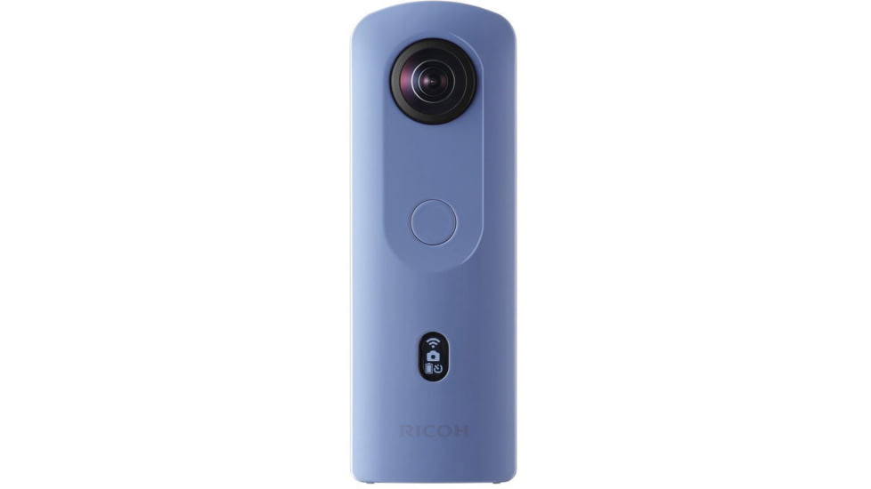 Ricoh Theta SC2 Digital Camera, 4K, 360-degree, Spherical, Compact, Blue, 910803