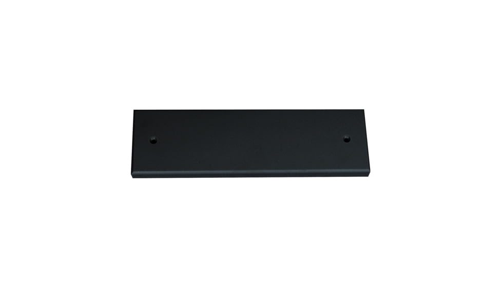 Rig Rite Horizontal Transducer Plate, Black, 3.5in x 12in, 925