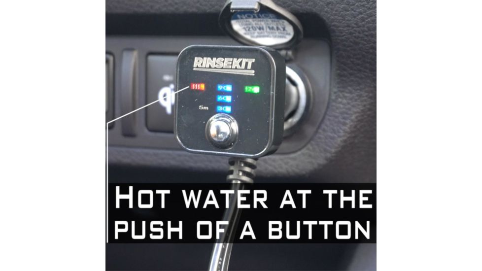 Rinsekit Hot Rod Water Heater, Stainless Steel, RKHTR12