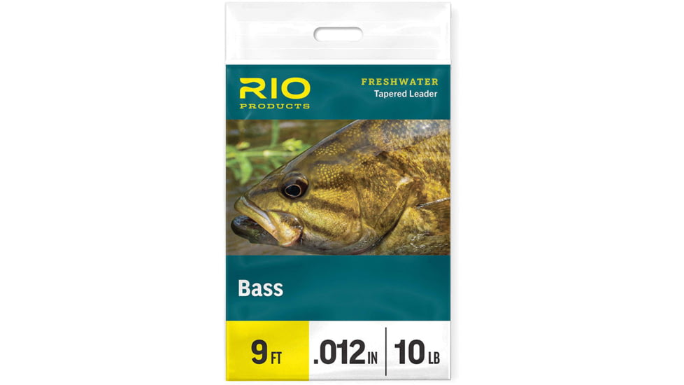 RIO Products Bass Leaders, 9Ft 10Lb 4.5Kg, RIO-24202