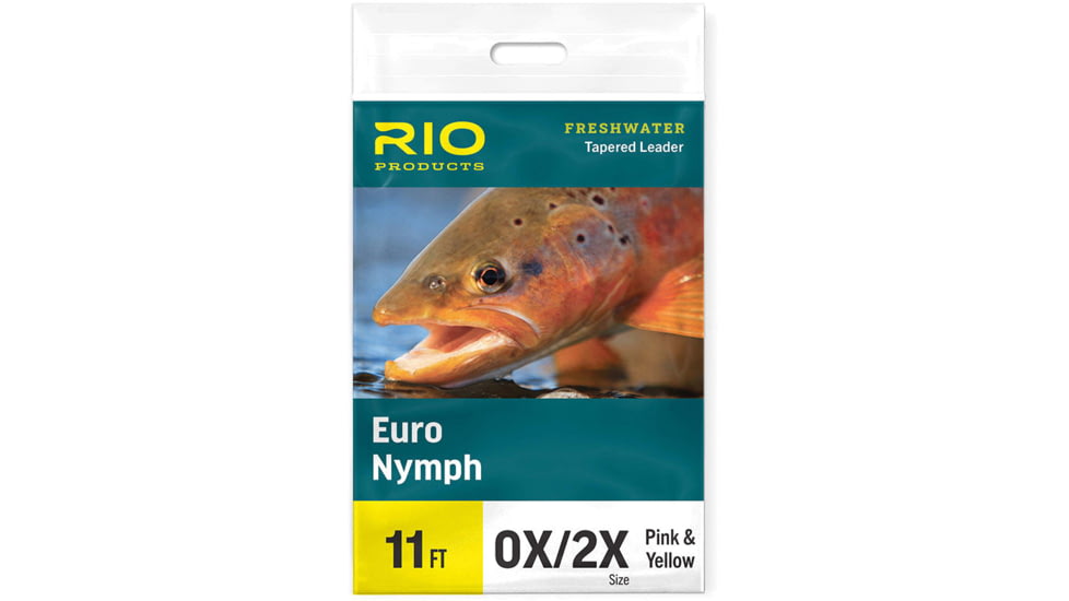 RIO Products Euro Nymph Leader with Tippet Ring, RIO-24038