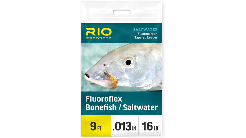 RIO Products Fluoroflex Saltwater Leader, 9ft, 10lb, RIO-24511