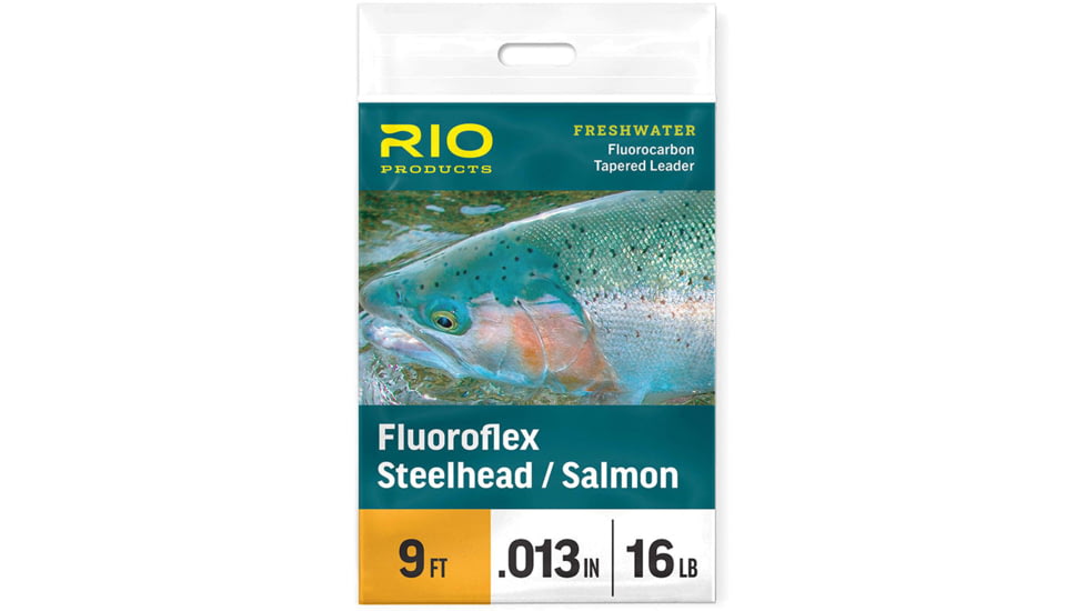 RIO Products Fluoroflex Steelhead/Salmon Leader, 9ft, 10lb, RIO-24521