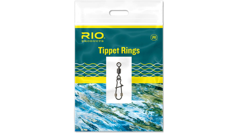 RIO Products Steelhead Tippet Ring, 10-Pack, Large, RIO-26033