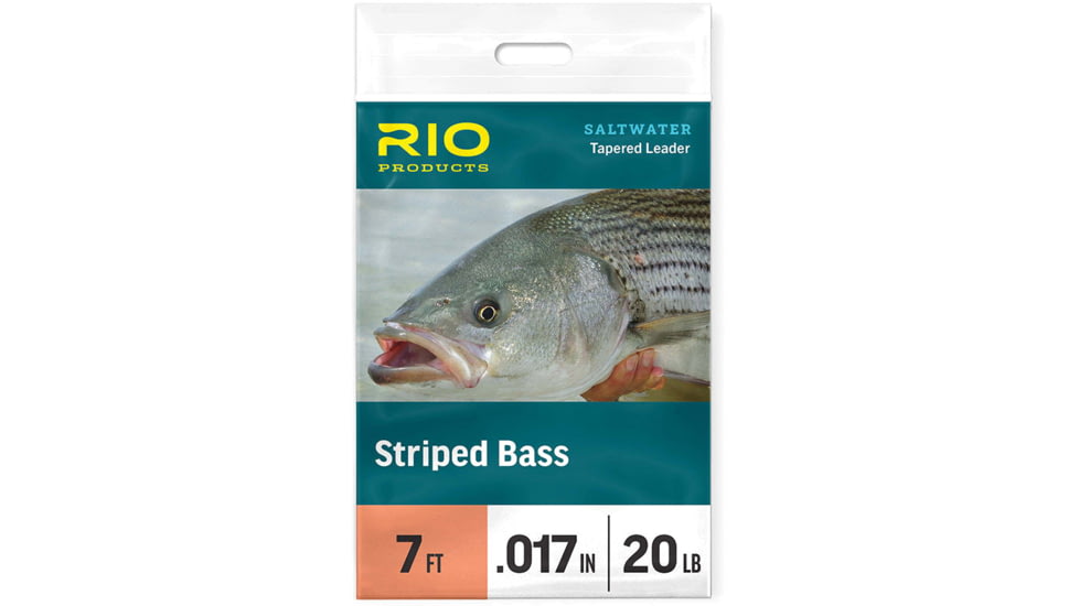 RIO Products Striped Bass Leader, 7ft, 12lb, 6kg, RIO-24323