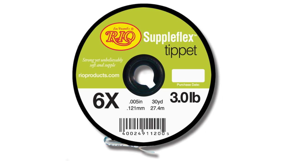 Rio SuppleFlex Tippet - 6X