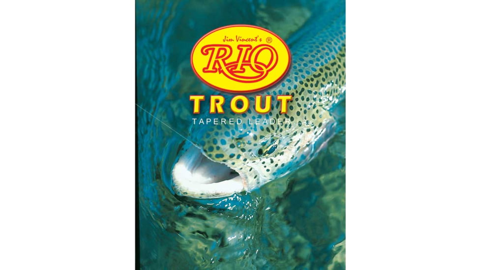 Rio Trout Knotless Leader (12ft) - 3X