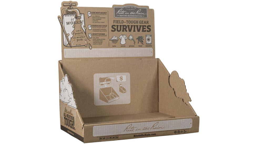 Rite in the Rain 2-tier Pop DISPMD