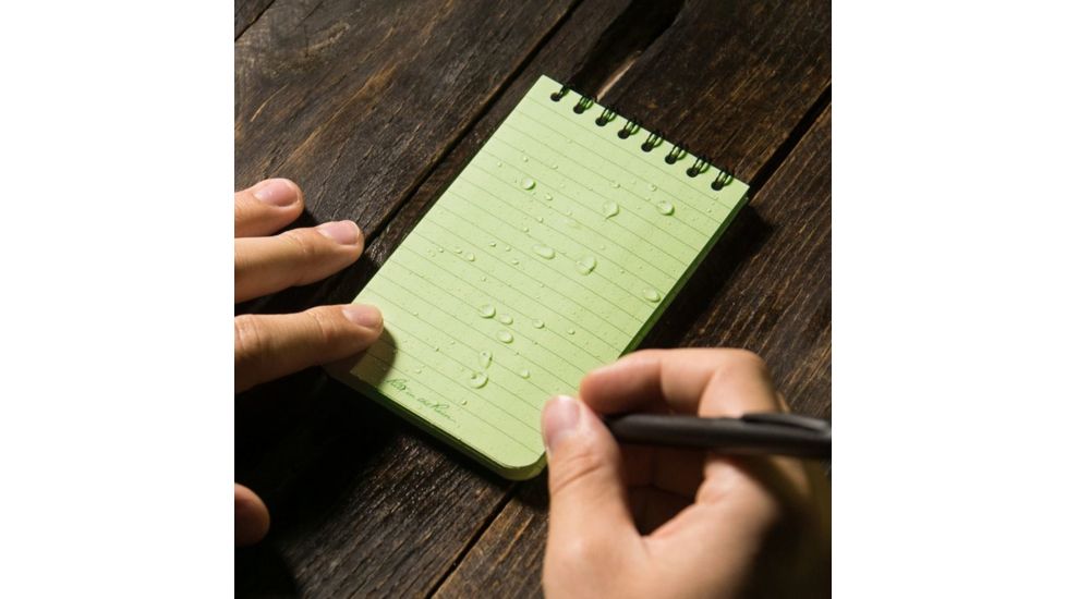 Rite In The Rain 3X5 Notebook - Green, 3 X 5 935