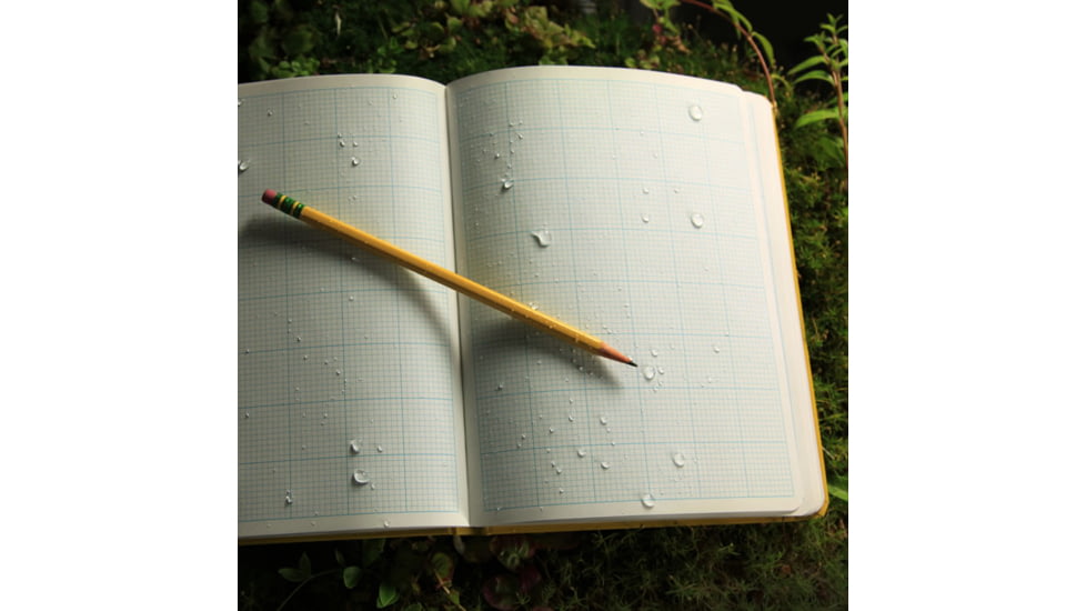 Rite in the Rain Bound Book - Fabrikoid Cover - Universal - Yellow, Yellow, 8 1/2 x 11 370F-MX