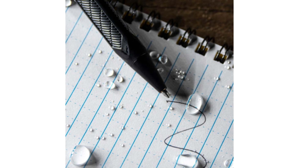 Rite in the Rain Bolt Action Bullet Pen w/ Black Ink, Black w/ Black Ink, 20K