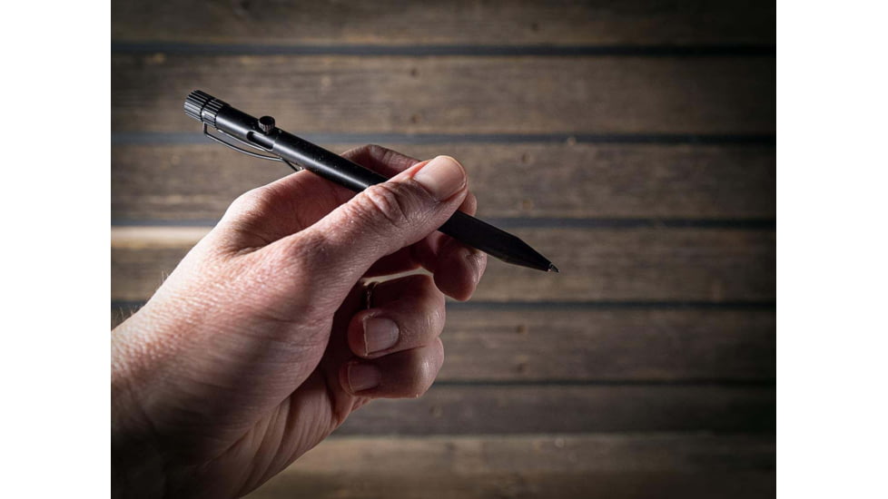 Rite in the Rain Bolt-action Pen - Black W/ Black Ink - BK16