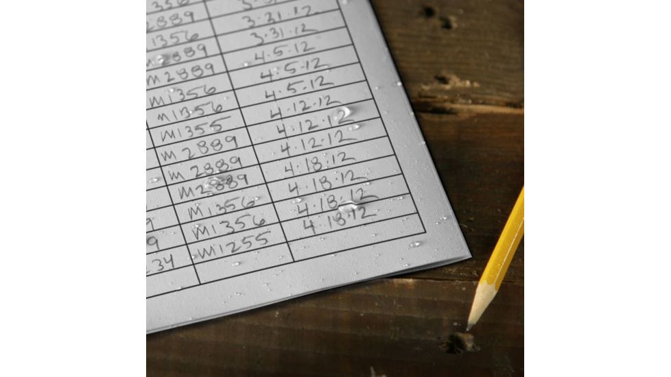 Rite in the Rain Copier Paper,8 1/2x11in,White,50 Sheets 8511-50