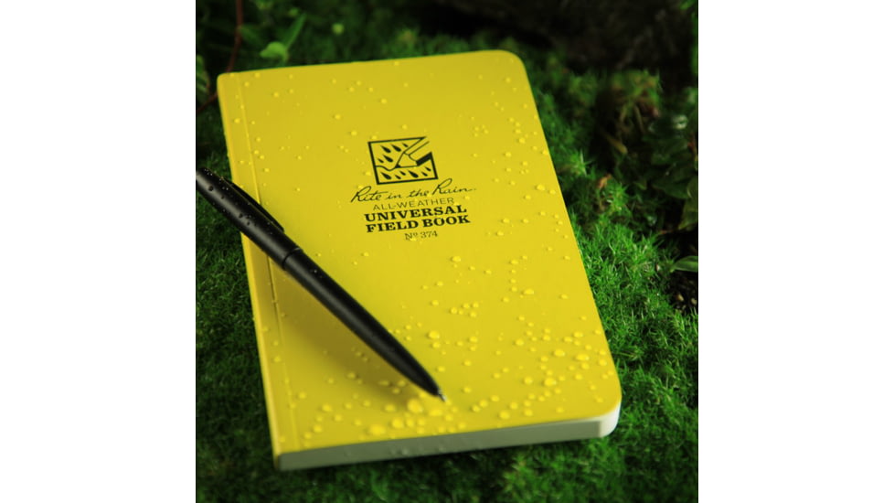 Rite in the Rain FIELD FLEX BOUND - UNIVERSAL, Yellow, 4 5/8 x 7 1/4 374