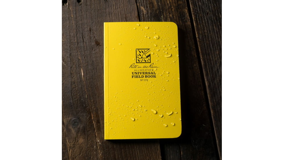 Rite in the Rain FIELD FLEX BOUND - UNIVERSAL, Yellow, 4 5/8 x 7 1/4 374