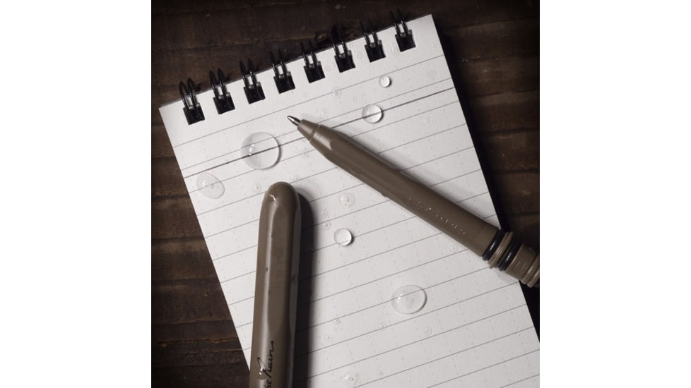 Rite in the Rain Flat Dark Earth Edc Pen - 2 Pk - FDE92