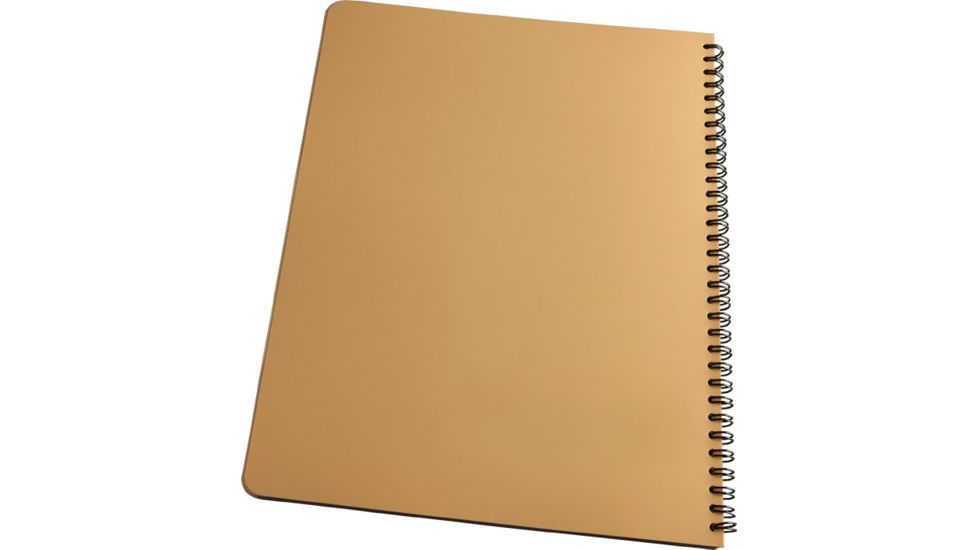 Rite in the Rain MAXI-SPIRAL NOTEBOOK - TAN - UNIVERSAL, Tan, 8 1/2 x 11 973T-MX