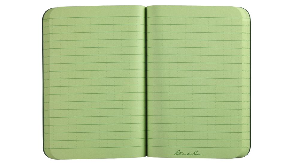 Rite in the Rain MEMO BOOK - GREEN - 3.5 X 5, Green, 3 1/2 x 5 954
