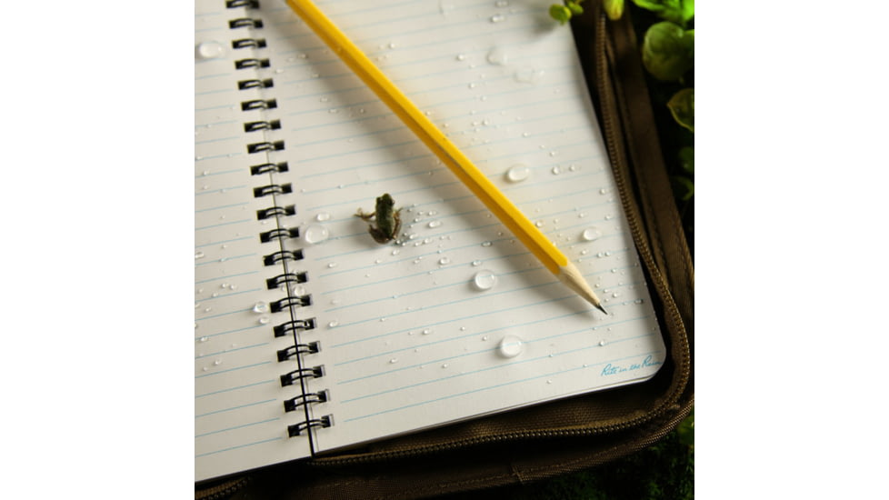 Rite in the Rain SPIRAL NOTEBOOK - JOURNAL, Yellow, 4 5/8 x 7 393