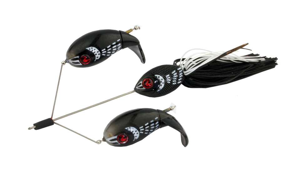 River2Sea Double Plopper 148, 5 3/4In River2Sea Big Bite, Bn, 2x Strong #5/0, Floating, Loon, 5/8oz, DP148/12