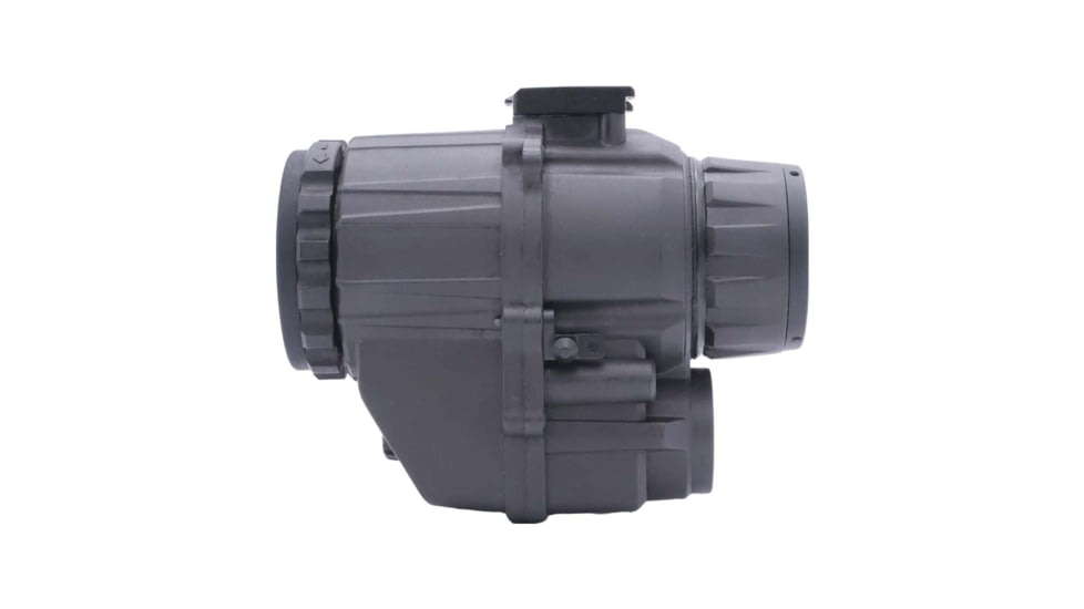 RIX RENV-M 1x25mm Enhanced Night Vision Monocular, Gen 2+, 64 lp/mm, w/ White Tubes 1400 FOM, Black, Small, RENVMW14