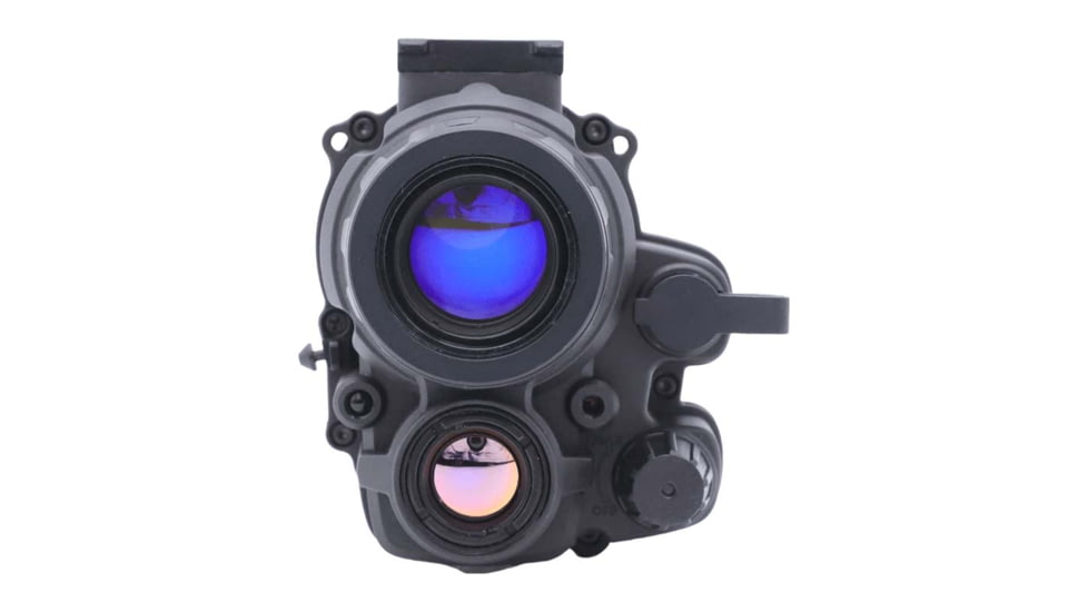 RIX RENV-M 1x25mm Enhanced Night Vision Monocular, Gen 2+, 64 lp/mm, w/ White Tubes 1400 FOM, Black, Small, RENVMW14