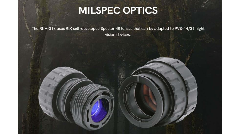 RIX RNV31S 1x27mm Night Vision Binocular