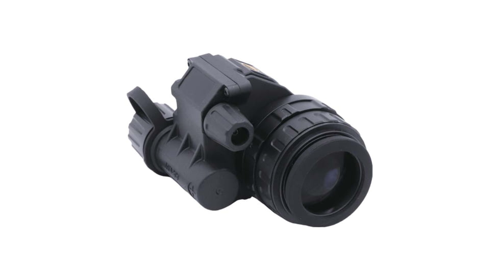 RIX RNV-14 1x25mm Night Vision Monocular with White Tubes 1400 FOM, Black, Small, RNV14W14