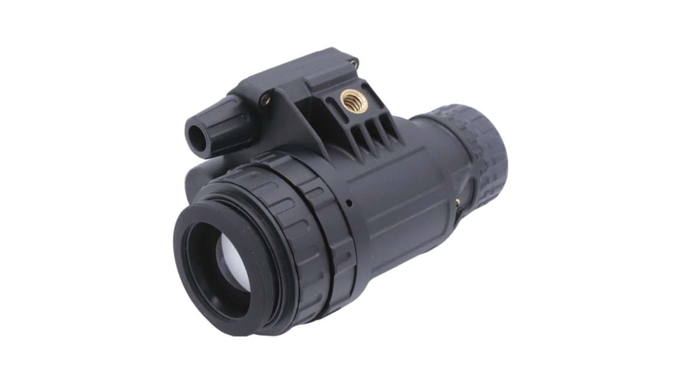 RIX RNV-14 1x25mm Night Vision Monocular with White Tubes 1400 FOM, Black, Small, RNV14W14